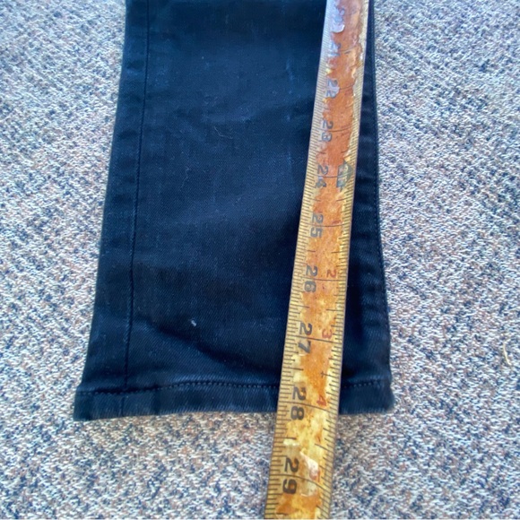 Joes Jeans Flawless the Icon Mid Rise Skinny Ankle Black Denim Jeans size 30 10 - Picture 6 of 15